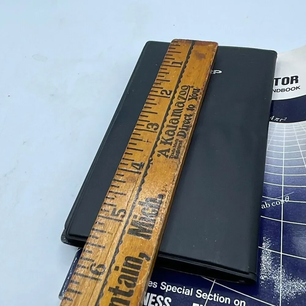 Vintage Sharp EL-546D Scientific Calculator & manual. Tested